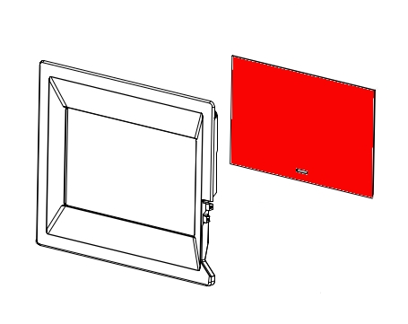 Supra Gauss Sichtscheibe Glasscheibe