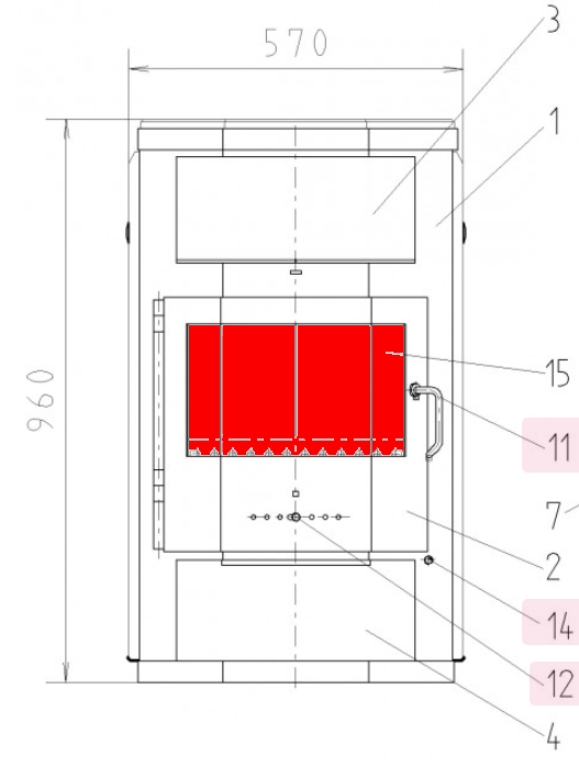 Haas+Sohn Stockholm 152.15 vitre