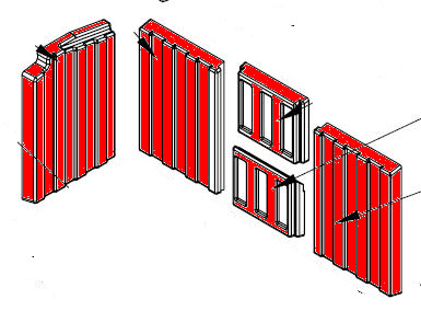 Spartherm Varia AS-2Rh Seitenstein Set