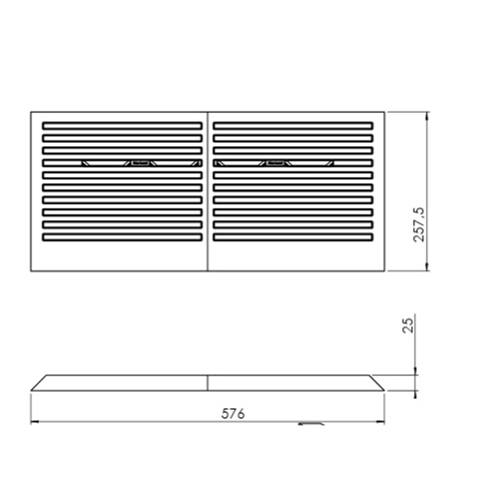 Termatech TT55 pierre de plaque arrière kit