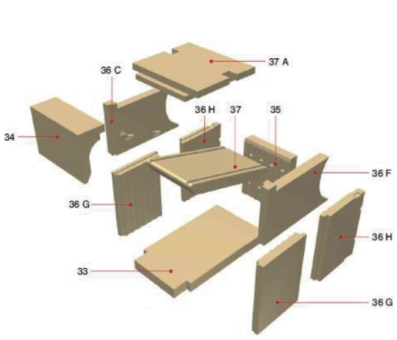 Schmid Concept 12 revêtement de chambre de combustion