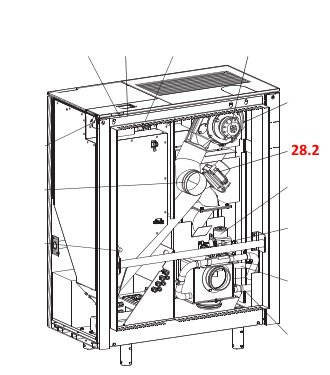 Wodtke ixbase air+ câble moteur de vis sans fin