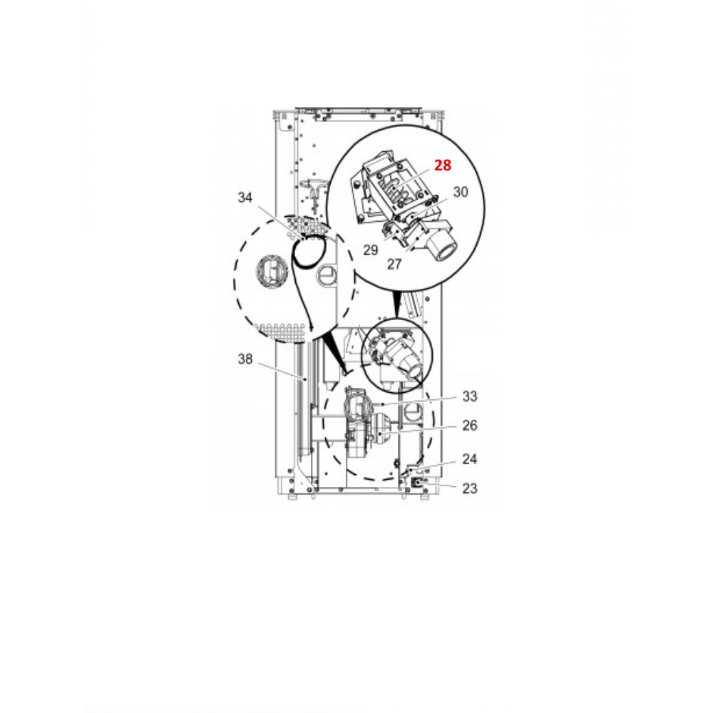 Haas+Sohn Pelletto 417.08 Förderschnecke