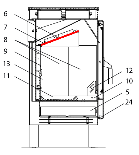 Wodtke H 01 fixation déflecteur