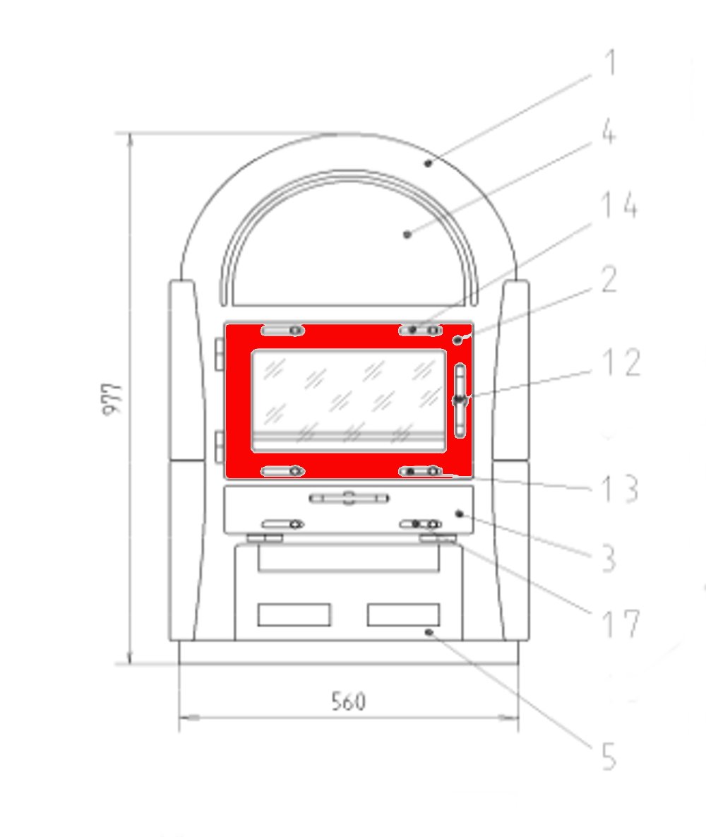 Haas-Sohn Viking 158.15 porte de chambre de combustion