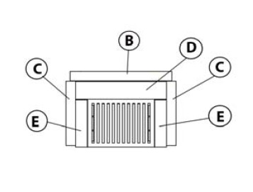 Haas-Sohn Javus 201.14 revêtement de chambre de combustion