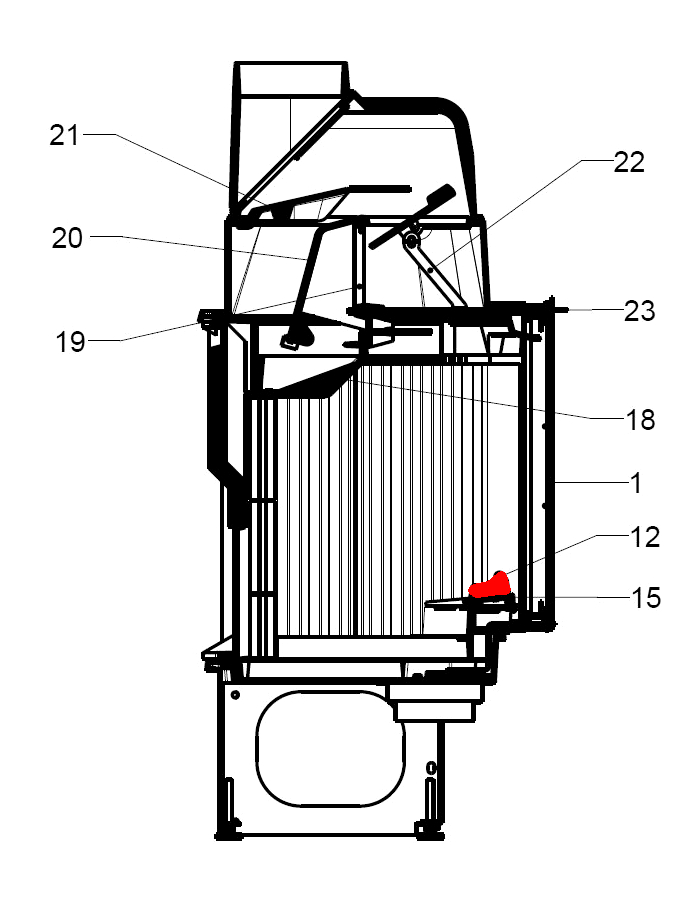 Leda Karat 682 D grille verticale