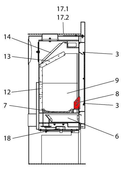 Wodtke KK 94 grille verticale