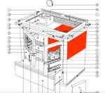 Wamsler K135F/A Revêtement du foyer