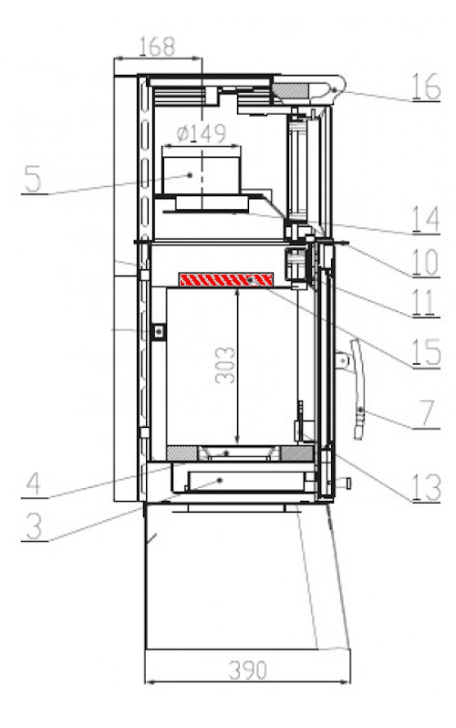 Haas-Sohn Treviso 320.15 déflecteur