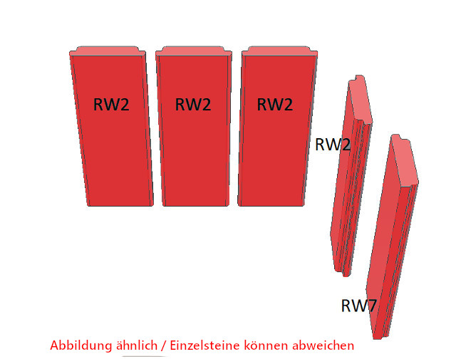 Schmid Ekko L 67(45)/57 Seitenstein Set A