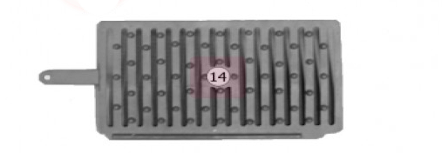 Haas-Sohn Alkor 183.10 grille de décendrage