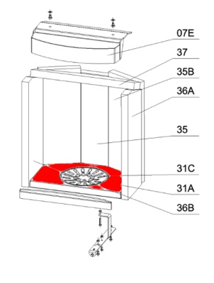 Olsberg Fayal support de grille