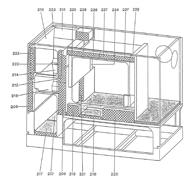 Wamsler K170 revêtement de chambre de combustion A