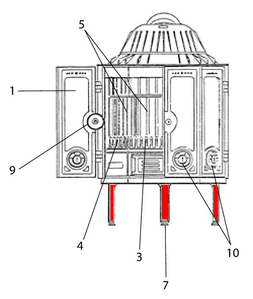 Wodtke HK 01 pied