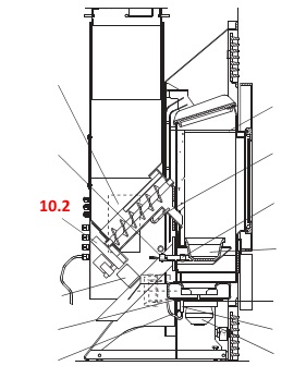 Wodtke PE Einbaugerät water+ câble moteur de vis sans fin