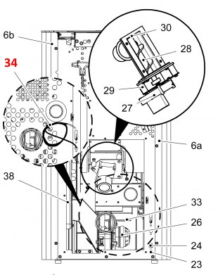 Haas+Sohn Pallazza II 519.08 Raumtemperaturfühler Sensor