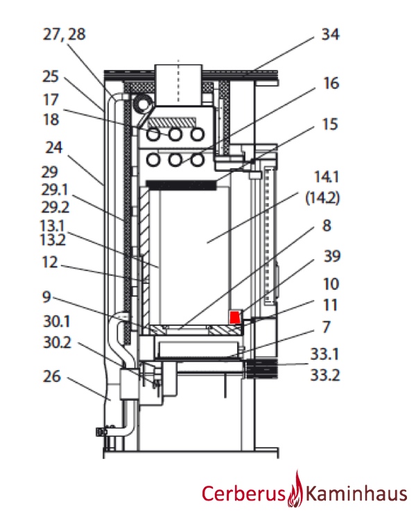 Wodtke KK 50-10 RW grille verticale