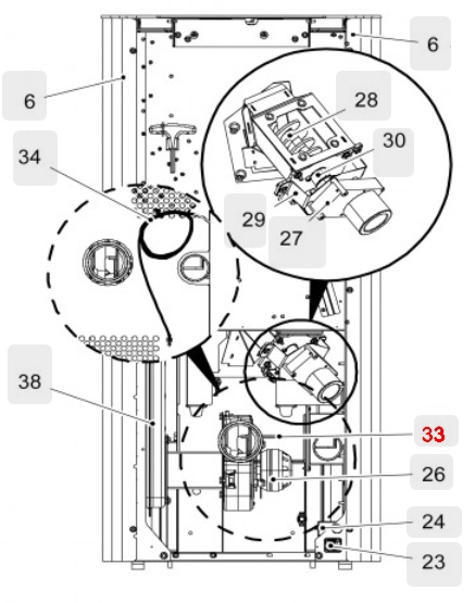 Haas+Sohn Pallazza 532.08 Thermofühler Fühler