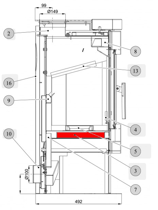 Haas+Sohn Bali 296.17 bac à cendres