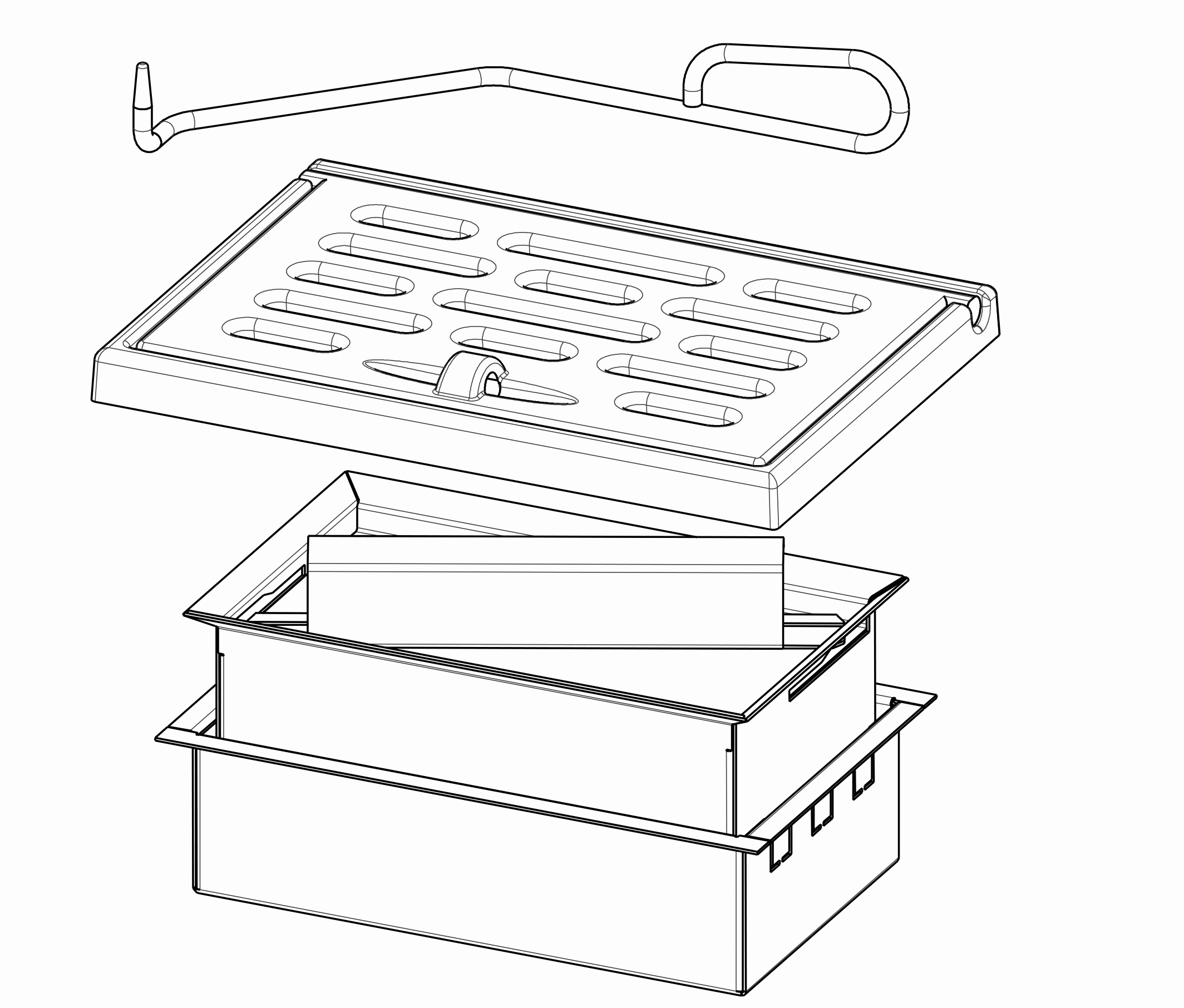 Romotop Heat U3GL grille de décendrage kit