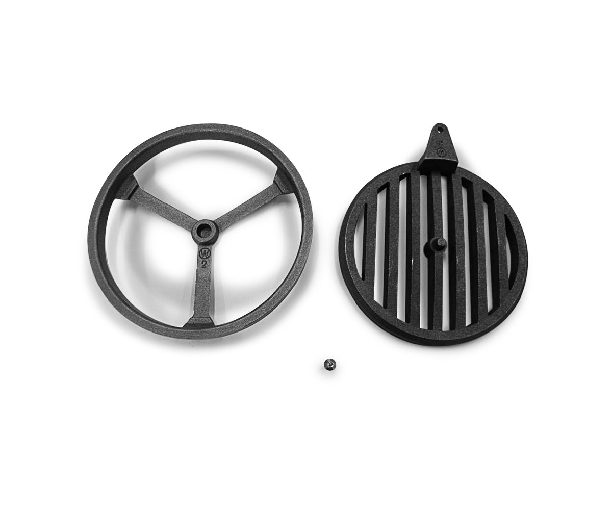 HWAM Beethoven H grille de décendrage kit avec support de grille