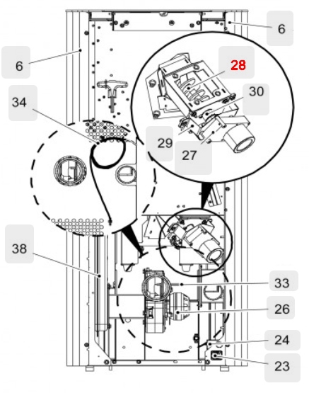 Haas+Sohn Pallazza 532.08 convoyeur à vis