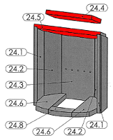 Oranier Pori 7 déflecteur kit A