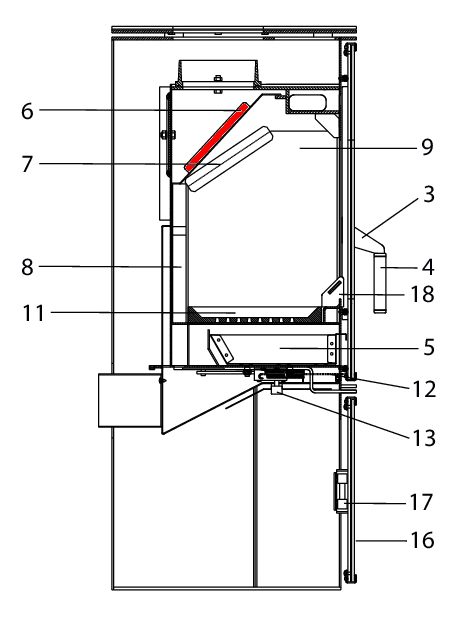 Wodtke KK 80-2 déflecteur haut