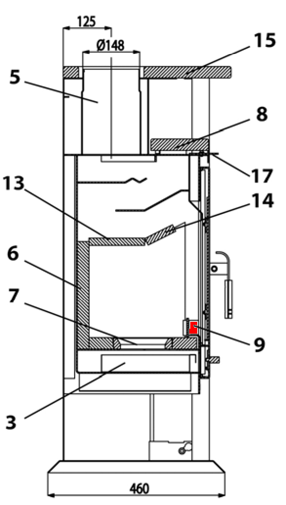 Haas+Sohn Viterbo 3 275.15 Stehrost Aschefang 