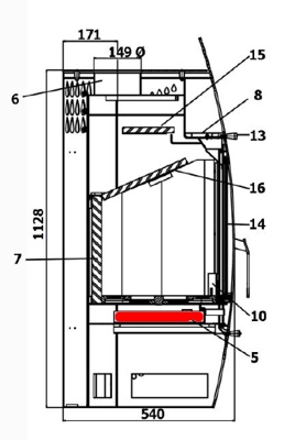 Haas-Sohn Argentum 210.15 cendrier