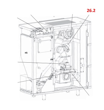 Wodtke ixpower e8 air+ câble moteur de vis sans fin