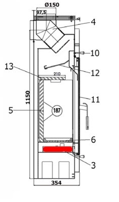 Haas+Sohn Ascoli 219.17 Aschekasten