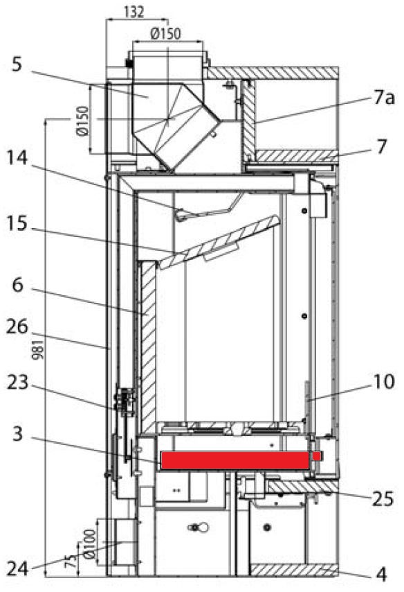 Haas+Sohn Xi 325.15 Aschekasten