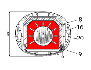 Haas+Sohn Nyland 248.17 Rostlager Rosthalter