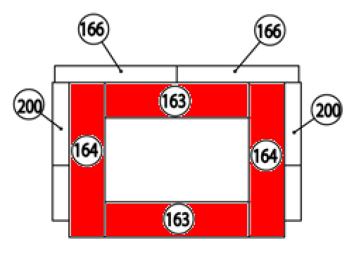 Haas+Sohn Vercellio 275.15 Bodenstein Set Feuerraumsteine