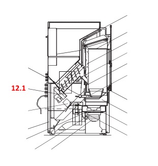 Wodtke CW 21 air+ Schneckenmotor Motor mit Getriebe für die Förderschnecke