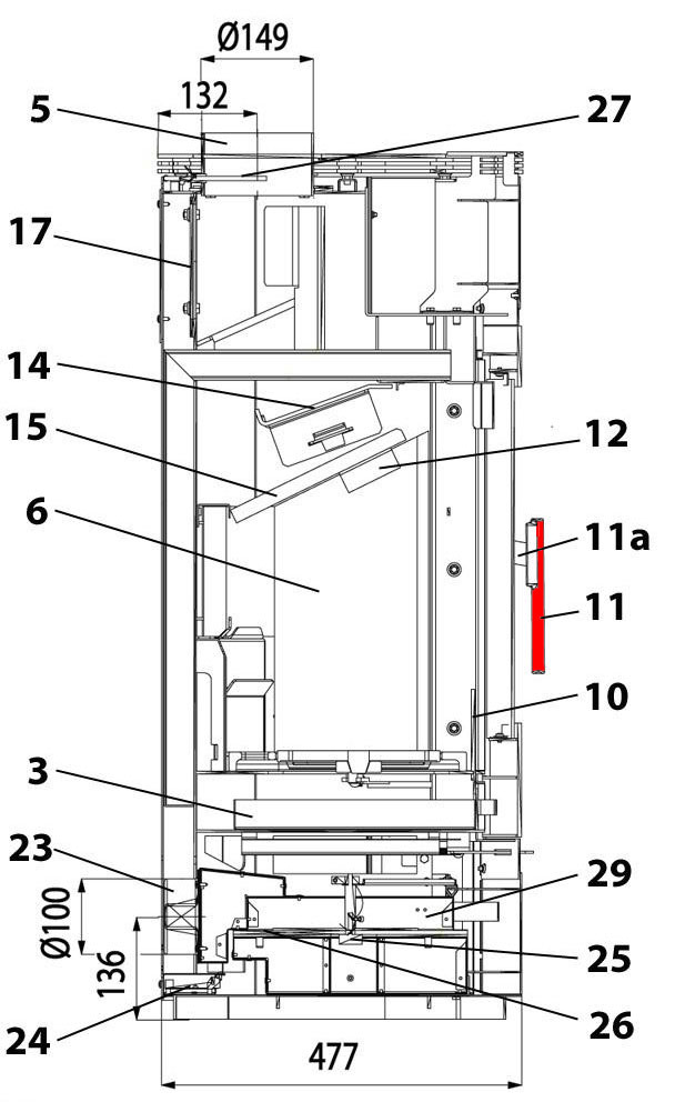 Haas-Sohn I 3020 poignée de porte