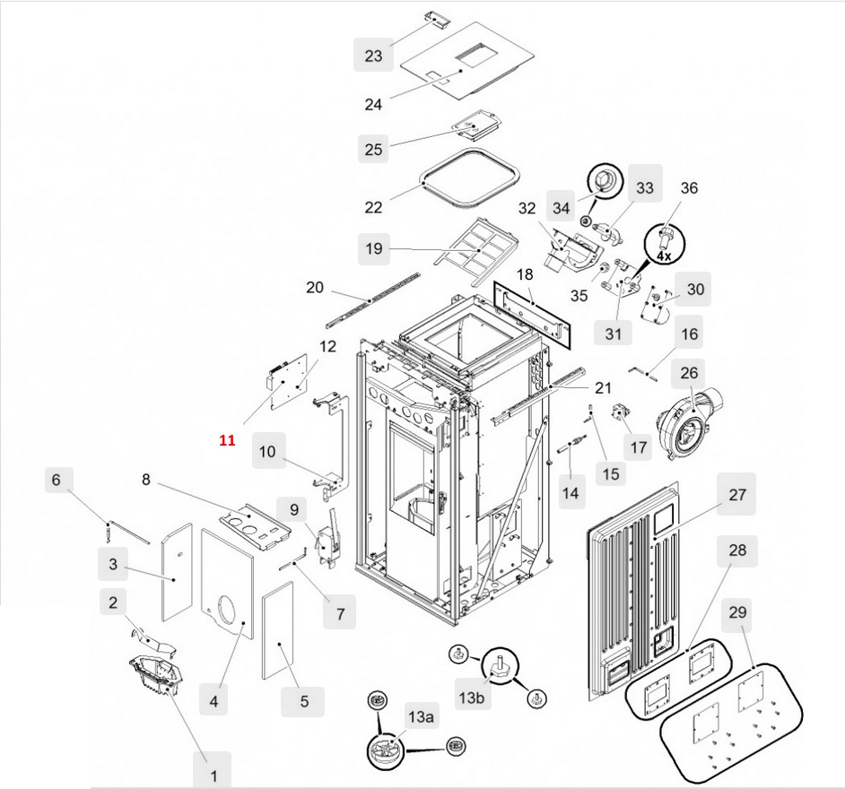 Haas+Sohn HSP 6 Premium 521.08 Steuerung Zentraleinheit