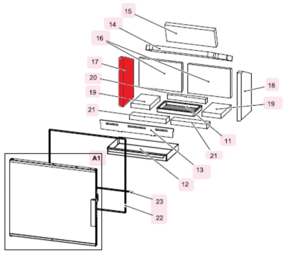 Haas+Sohn Westminster easy 347.15 Seitenstein links