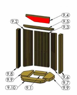 Oranier Clio 5 Zugumlenkung oben Flammenschild