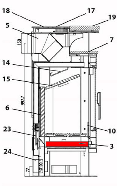 Haas+Sohn Nordal 249.17 Aschekasten