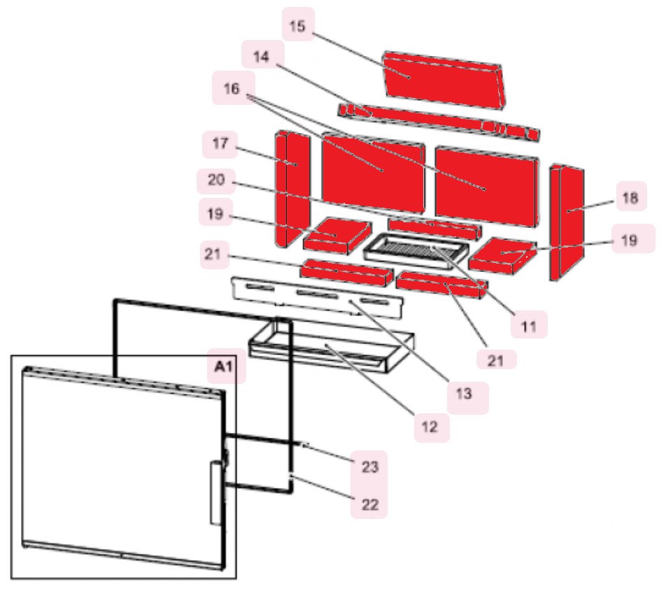 Haas-Sohn Westminster easy 347.15 revêtement de chambre de combustion