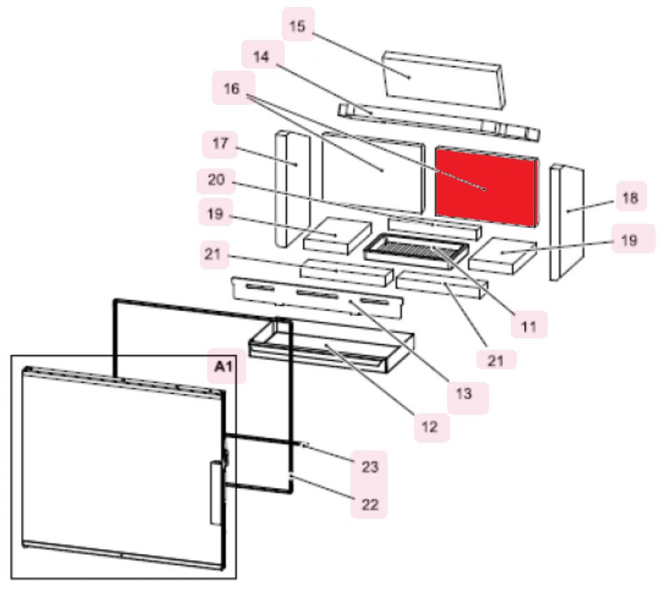 Haas+Sohn Westminster easy 347.15 Rückwandstein rechts