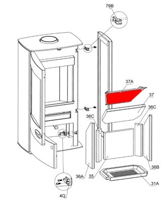 Königshütte Pavo déflecteur haut