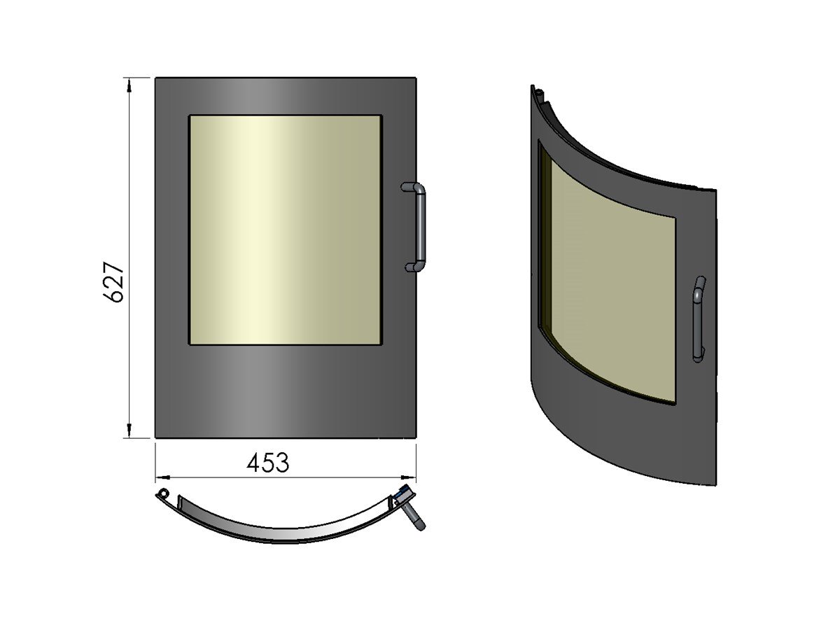 Termatech TT10 porte gris clair