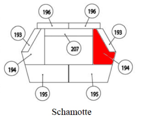 Haas+Sohn Oristano 266.17 Bodenstein rechts Feuerraumstein