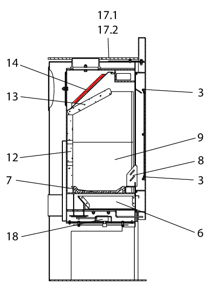 Wodtke KK 94 déflecteur haut